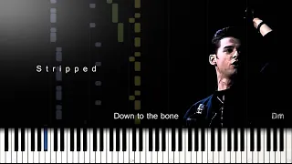 Depeche Mode Stripped Amazing Piano Cover