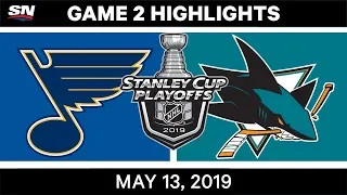 NHL Highlights | Blues vs. Sharks, Game 2 – May 13, 2019