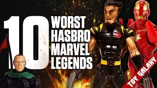 Top 10 Worst Hasbro Marvel Legends | List Show #30