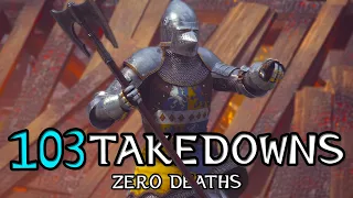 103 Takedowns without dying | Chivalry 2