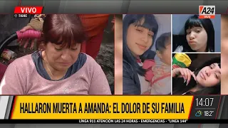 🔴 Femicidio: encontraron asesinada a Amanda Aguilar, desaparecida desde el miércoles