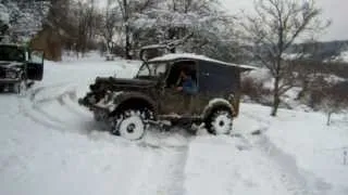 Gaz 69 with BMW 524 TD