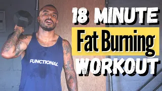 18 Minute Dumbbell Only Fat Burning Workout (1 Dumbbell)