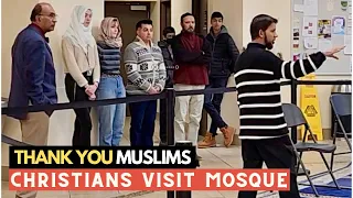 Christians Visits a Mosque - Professor Brings His Students for First Time