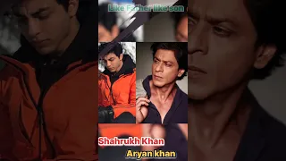 Shahrukh Khan & Son Aryan Khan looks Alike Same 💞🔥💐।। #shorts #srk #aryankhan #lookalike #bollywood