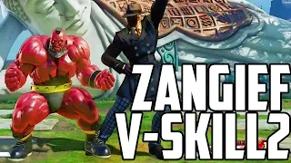 [SFV:CE] Zangief New V-Skill 2 Combos