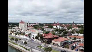 Walking Historic St.  George Street! [St. Augustine Florida]