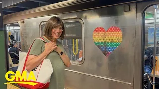 Voice behind New York City subway on coming out as trans
