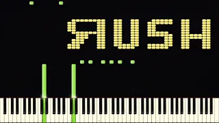 RUSH :D | Impossible Piano Remix | Black MIDI