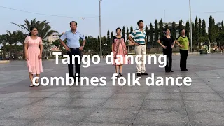 @ Tango dancing combines folk dance.#Khieuvu#Danvu#Aerobic#Nguoicaotuoi