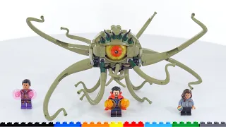 LEGO Marvel Doctor Strange Gargantos Showdown 76205 review! Actually a good tentacle monster & figs