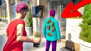 ТАЙНО УСТАНАВЛИВАЮ БОМБЫ ЛИПУЧКИ НА ЛЮДЕЙ ТРОЛЛИНГ В ГТА 5 ОНЛАЙН (GTA 5 ONLINE)