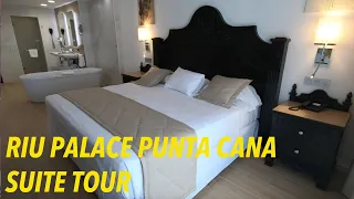 RIU PALACE PUNTA CANA SUITE # 3084 TOUR-Complete Suite Tour-Suite with huge living room #riupalace