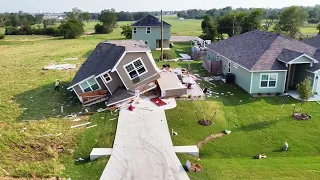 Temple, TX Aftermath from Tornado on 5/22/24