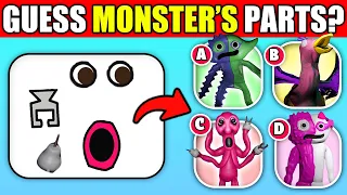 Guess the MONSTER'S BODY PARTS | GARTEN OF Banban Chapter 4 |  SYRINGEON, Kittysaurus, Bittergiggle