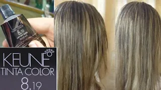 Keune Ash blond striking method | For beginners By Ideal Lifestyle |