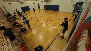 Dodgeball Toronto Wednesday Intermediate Degenerates Vs Send Nugs Winter Season 2024 Week 3