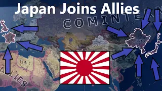 What If Japan Joined The Allies In 1936? Hoi4 timelapse