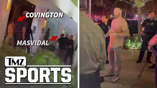 Jorge Masvidal Held Back From Colby Covington After Alleged Fight, Video Shows | TMZ Sports