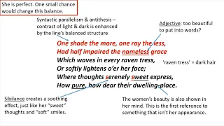 Lord Byron - She Walks in Beauty: Analysis