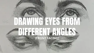 How to Draw Eyes from Different Angles, Pt. 1 (Facing Forward)