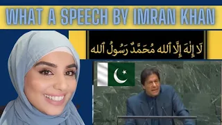 Reacting To: Pakistan PM IMRAN KHAN Says "La ilaha illallah  At UNITED NATION | Historic Speech