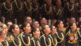 ‘El novio de la muerte’ por Ángel Cortes @policia con música y #coro de la Academia General Militar