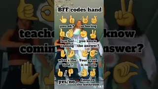 BFF code hands💅🤍