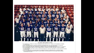 1981 New York Giants Team Season Highlights "A Giant Step"