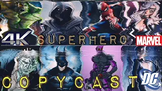 Marvel vs DC - Copycats Characters