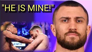 BREAKING NEWS! "DEVIN HANEY NOW IS MINE!"~ VASILY LOMACHENKO RESPONDS TO THE 'SHOVE'