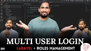 Multi User Authentication in Laravel With Roles Management | Coding Kalakar