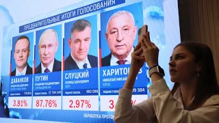 Présidentielle en Russie : victoire triomphale de Vladimir Poutine, selon des résultats partiels