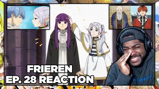 DEATH ISN'T THE ONLY GOODBYE IN THIS LIFE... Frieren Episode 28 Reaction
