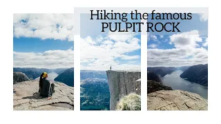 Hiking PULPIT ROCK, Norway (Pulpit Rock Hike / Preikestolen Hike)