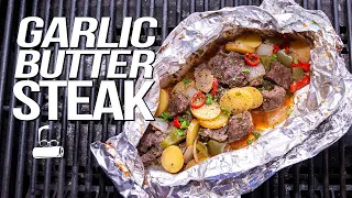 THE EASIEST GARLIC BUTTER STEAK I'VE EVER MADE | SAM THE COOKING GUY