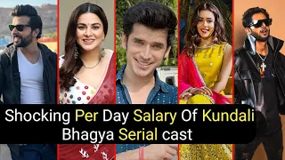 Shocking Per Day Salary Of Kundali Bhagya Serial New Cast | Shaurya | Palki | Rajveer | TM