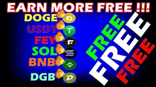 EARN MORE FREE CRYPTO on EVERY 25 SECONDS  | NO MINING NO INVESTMENT @ Doge25.in Faucet .