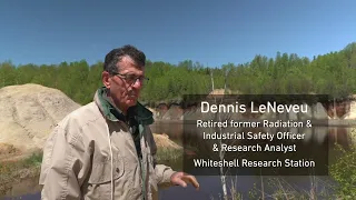 One Minute Science on Black Island, Manitoba - Silica Sand dangers