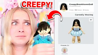 I Made This HAUNTED DOLL A Roblox Account!