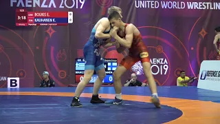 Repechage GR - 65 kg: E. BOUKIS (GRE) v. K. KAUHANEN (FIN)