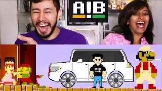 AIB INDIAN MARIO Reaction by Jaby & Mohitha!