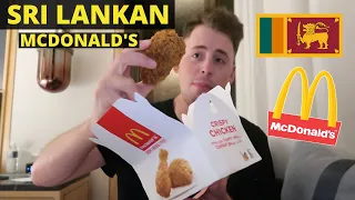 McDonald’s in Sri Lanka Is DISAPPOINTING