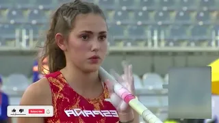 Clara Fernandez - Pole Vault Athletics 2022 European Workout & Gymnastics