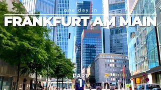 ONE DAY IN FRANKFURT AM MAIN (GERMANY) 🇩🇪 PART 1 | 4K | Time-Lapse-Tour through an amazing city!