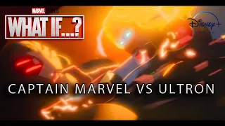 EPIC FIGHT Ultron vs Captain Marvel | What If...? Episode 8