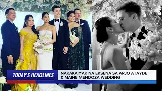 ARJO AT MAINE WEDDING: MGA NAKAKAIYAK NA EKSENA, WEDDING PROTOCOLS NG ARMAINE NASUNOD NGA BA?