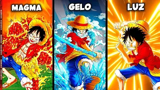 COMO SERIA SE O LUFFY COMESSE AS FRUTAS DOS ALMIRANTES! | One Piece