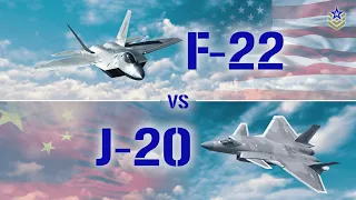 F-22 Raptor vs J-20 Mighty Dragon: The Ultimate Stealth Showdown