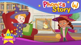 Phonics Story W - English Story - Educational video for Kids